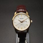 Fashion ultra-thin large dial, waterproof double calendar steel band men's watch-YBN-30