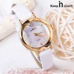 Watch girl student's casual leather watch quartz watch-KIT-04 - Image 5