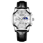 Multifunctional three-eye six-needle quartz watch, fashion business calendar men's watch-YBN-05 - Image 12