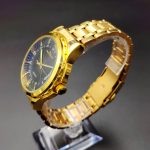 Vintage Big Dial Calendar Waterproof Stainless Steel Band Business Watch-KIT-27 - Image 2