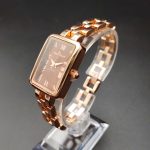 Fashion luxury sun pattern women's watch Roman character steel strap watch-KIT-23 - Image 2