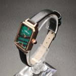 Retro fashion square green plate women's watch, niche quartz women's watch-YBN-25 - Image 2