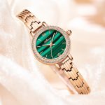 Light luxury diamond-studded niche women's watch, fashionable mother-of-pearl small dial women's watch-YBN-13 - Image 4