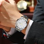 Dual calendar men's watch, business simple light luxury waterproof watch-YBN-06 - Image 7