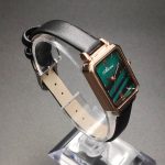Retro fashion square green plate women's watch, niche quartz women's watch-YBN-25 - Image 3