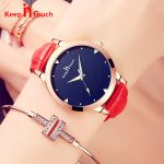 Fashion Simple Star Belt Watch Ladies Quartz Watch-KIT-06 - Image 2
