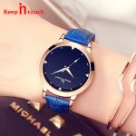 Fashion Simple Star Belt Watch Ladies Quartz Watch-KIT-06 - Image 3