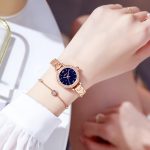 Light luxury diamond-studded niche women's watch, fashionable mother-of-pearl small dial women's watch-YBN-13 - Image 7