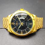 Vintage Big Dial Calendar Waterproof Stainless Steel Band Business Watch-KIT-27 - Image 8