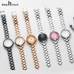 Simple Small Fresh Casual Diamond Bracelet Watch Waterproof Ladies Watch-KIT-08 - Image 4