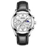 Three-eye six-needle multifunctional quartz watch, waterproof business men's watch-YBN-03