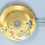 2836 Gold Plated Week Caledar Watch Movement-6