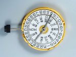 2836 Gold Plated Week Caledar Watch Movement-6 - Image 7