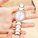 Diamond Ladies Watch Fashion Student Ceramic Quartz Watch-KIT-18 - Image 7