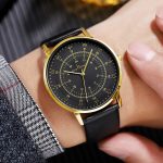 Men's watch niche ultra-thin retro personality digital dial men's watch-KIT-11 - Image 9