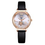Simple Temperament Diamond Decoration Fashion Girls Waterproof Belt Quartz Watch-KIT-05 - Image 2