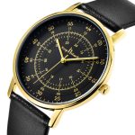 Men's watch niche ultra-thin retro personality digital dial men's watch-KIT-11 - Image 2