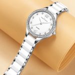 Diamond Ladies Watch Fashion Student Ceramic Quartz Watch-KIT-18 - Image 4