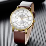 Men's watch niche ultra-thin retro personality digital dial men's watch-KIT-11 - Image 6