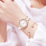 Diamond Ladies Watch Fashion Student Ceramic Quartz Watch-KIT-18 - Image 5