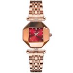 Rhombus Ladies Watch Exquisite Small Waterproof Fashionable Quartz Watch-YBN-22 - Image 4