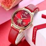 Simple Temperament Diamond Decoration Fashion Girls Waterproof Belt Quartz Watch-KIT-05 - Image 4