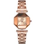 Rhombus Ladies Watch Exquisite Small Waterproof Fashionable Quartz Watch-YBN-22 - Image 6